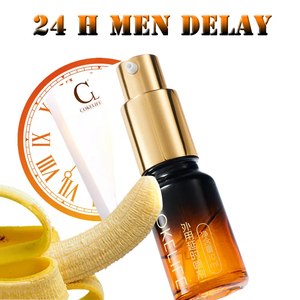 Spray Retardante para Hombres 24H, 10 ml, Extractos de Plantas, Herbal, No Resistente al Agua, Sin Aditivos, Botella Dorada para Cuidado Íntimo - Product Image 2