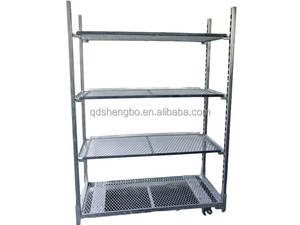 फूल परिवहन कार्ट नर्सरी ट्रॉली रोलिंग प्लांट रैक यूरो फूल कार्ट - Product Image 4