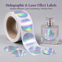 Autocollant personnalisé, étiquette d'emballage imperméable, impression d'autocollants ronds, autocollant personnalisé imperméable en vinyle transparent, rouleau d'autocollants pour aliments et vin