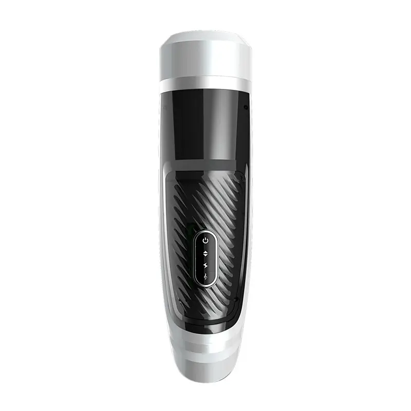Macchina vocale rotante telescopica automatica masturbatore maschile tasca vibratore della fica giocattoli del sesso dispositivo di masturbazione maschile