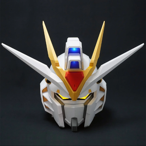 Casque imprimé en 3D personnalisé, accessoire de cosplay, modèle de collection d'anime, kit de présentation, cadeau pour garçons - Product Image 1