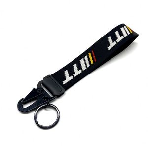 X48 Custom Logo Printed Sublimation Strap Wrist <b>Polyester</b> Keychain <b>Lanyard</b> Short Key Chain <b>Lanyards</b> - Product Image 2
