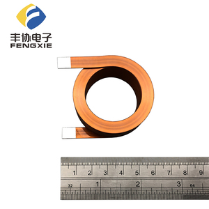 ขดลวดทองแดงแบน ขดลวดแกนอากาศขนาดใหญ่ กระแสไฟสูง ขดลวดเหนี่ยวนำ - Product Image 5