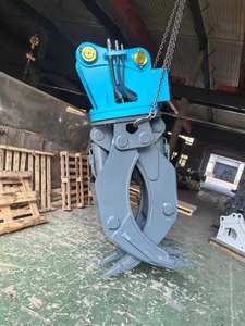 SLN <span class=keywords><strong>Grappin</strong></span> rotatif universel pour excavatrice, attache hydraulique multifonctionnelle pour bois, à faible taux de défaillance, pour ferme, autoroute et forêt - Product Image 3