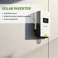 Inversor Solar Híbrido Apilable de 12KW, Trifásico, 220/380V 230/400V, IP65, Batería LiFePO4, Inversor de Almacenamiento de Energía Solar en Red