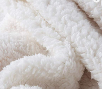 Couverture polaire Sherpa en Polyester à Double couche pour canapé et lit