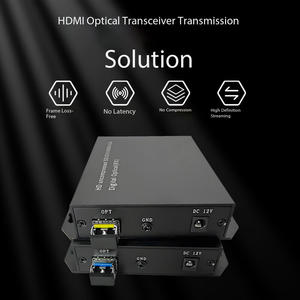 Extenseur <span class=keywords><strong>HDMI</strong></span> sur <span class=keywords><strong>fibre</strong></span> <span class=keywords><strong>optique</strong></span> 1 canal avec audio |   Émetteur-récepteur vidéo HD non compressé 1920*1200 60Hz 20km pour transmission longue distance - Product Image 3