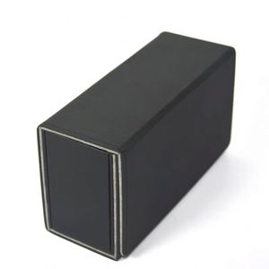 Boîte de rangement pour cartes à collectionner en cuir PU personnalisée avec plateau à dés, capacité 220+, fermeture magnétique, pour TCG - Product Image 2