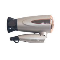 Sèche-cheveux ionique à poignée pliable avec puissant moteur à courant continu Sèche-cheveux portable personnalisé Best-seller en gros