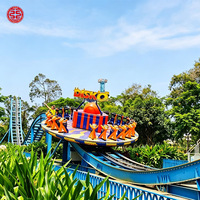 Attractions de parc d'attractions extérieur personnalisées : Manèges OVNI volants à sensations fortes avec éclairage LED à vendre
