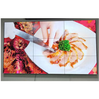 Pantalla USENDA de 55 Pulgadas 4K, Combinación Libre 2x2 3x3, Video Wall LED con Retroiluminación LCD de 1.8mm sin Costuras, para Centros Comerciales y Educación