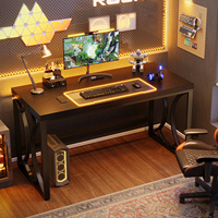 Bureau d'ordinateur en bois et métal, design spécial, vente en gros d'usine chinoise, mobilier de bureau à domicile