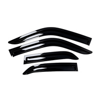 Accesorios Exteriores para Auto, Protectores de Lluvia Acrílicos Gruesos Ocultos en el Canal para Chrysler 300 2010-2023, Piezas de Modificación para Ventanas Laterales Exteriores
