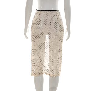 Viviblook Y26SK140 Falda informal de verano para mujer, nueva falda transparente de lunares a la moda y sexy para mujer - Product Image 3