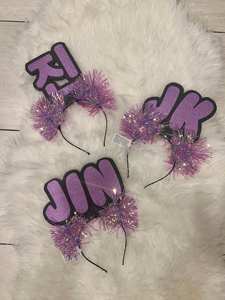 عصابات رأس مصنوعة يدويًا من كلوريد البولي فينيل بألوان وأنماط جديدة من Kpop بتصميم حفلات موسيقية وفواكه حيوانية للفن والتجميع - Product Image 6