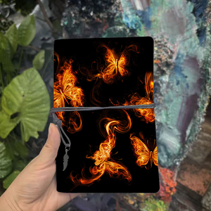 Élégant A6 doux beau cahier fait à la main avec un design rétro idéal pour le bloc-notes quotidien journal de travail étudiant lecture cahier <span class=keywords><strong>Popu</strong></span> - Product Image 2