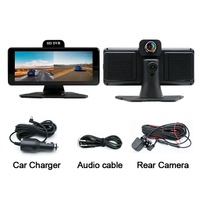 Écran intelligent de voiture IPS de 6,86 pouces avec Carplay, double caméra, Carplay sans fil, Android Auto, navigation, lecteur multimédia, OEM d'usine