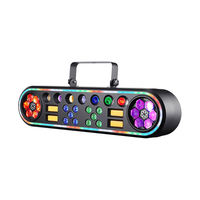 Nouvelle Lampe DMX512 LED à double effet Bee-Eye, sept couleurs, UV, pour scène, DJ, effets laser, éclairage de fête pour KTV