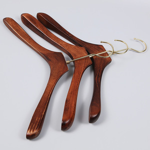 Grucce in legno massello di faggio per <span class=keywords><strong>negozi</strong></span> di abbigliamento/appendiabiti domestici per bambini e donne all'ingrosso - Product Image 5