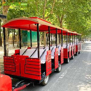 รถไฟเด็กเล่นแบบไร้ราง ใช้พลังงานแบตเตอรี่ ได้รับการรับรองมาตรฐาน CE เครื่องเล่นสนุกสำหรับเด็ก - Product Image 6