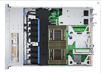 Serveur en rack Dell PowerEdge R650 1U, double processeur Intel Xeon de 3e génération, 32 DIMMs DDR4, PCIe 4.0, NVMe, prêt pour les GPU
