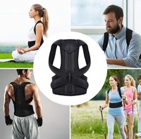 Correcteur de Posture orthèse dorsale pour le soutien lombaire et le redresseur respirant redresseur correcteur dorsal améliorer la douleur à l'épaule soulager