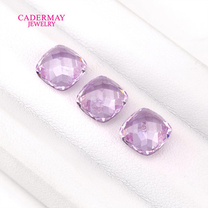Cadermay Lavender Purple Yttrium Aluminum Garnet Cushion Cut Loose Stone For Jewelry Making - Product Image 2