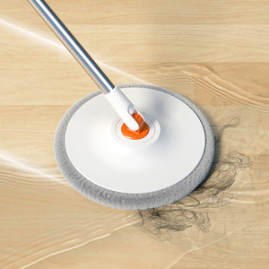 Mopa giratoria con separación de agua limpia y sucia para Dropshipping en Shopify, con cubo, plana, absorbente, limpiador de suelos doméstico, manos libres - Product Image 3