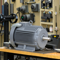 Moteur asynchrone triphasé haute efficacité HGC 0,55KW/1KW, 1500 tr/min, 380/660V, IE2, cadre 80mm, entièrement fermé, pied 3, le plus vendu