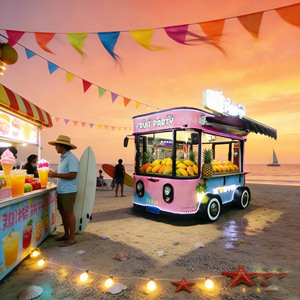 Carro de Comida Móvil, Cafetería, Caravana, Bar, Salón de Servicios, Carrito de Helados, Camión para Bodas, Barra de Cerveza Móvil, Remolque de Café, Barra Móvil - Product Image 1