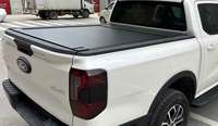 Cubierta de Tonneau para camioneta todoterreno con bloqueo impermeable, tapa de persiana enrollable retráctil para VW Amarok F150, modelo de cama corta Ranger