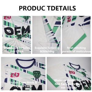 Seragam Sepak Bola Kustom OEM Baru, Cepat Kering, Pakaian Sepak Bola Pria, Jersey Sepak Bola, Seragam Sepak Bola Pria, Jersey Sepak Bola - Product Image 5