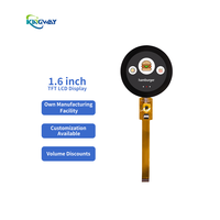 Module d'affichage LCD TFT circulaire de petite taille de 1,6 pouces 400x400 avec verre de protection