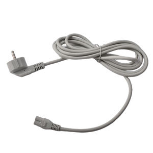 مقبس الأوروبي + 7 موصل ، مخصص 2x x x PVC 1m سلك طاقة رمادي - Product Image 4