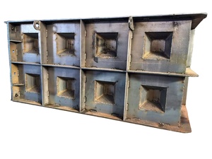 Professionelle Ineinandergreifende Betonform aus Stahl für "Lego"-Block-System zur Herstellung von Lagerbehältern - Product Image 1