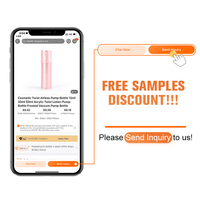Vente en gros de bouteilles cosmétiques en plastique rose brillant/mat personnalisées Conteneurs de bouteilles de pulvérisation de brouillard pour l'emballage de lotions