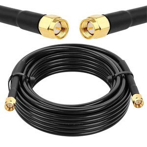Cable Coaxial RF RG58 de 50 Ohmios de Alta Calidad, Cable Pigtail RG58 de 1M 10M, Conector SMA Macho a Macho - Product Image 1