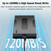Hard Disk Eksternal 500GB Langsung dari Pabrik, USB 3.0, HDD Portabel untuk Penyimpanan Cadangan PC Laptop Desktop, Siap Kirim