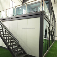 Petit Emballage plat moderne bon marché pliable mobile préfabriqué petite maison modulaire en conteneur personnalisable