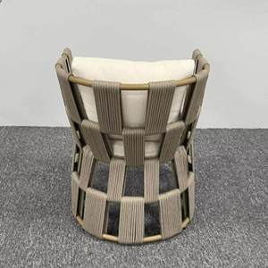 Country Pastoral Outdoor Furniture Dining Set, Garden Patio Table Chair Set <b>Waterproof</b> Yard Furniture - Product Image 5