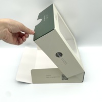 Boîte en carton à gâteau en papier kraft blanc vert personnalisé avec fenêtre Mini boîte à gâteau au fromage Impression en relief Emballage de boîte à gâteau personnalisé