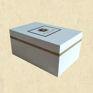 Caja de embalaje de madera rectangular de 0,9 cm de grosor hecha a mano para joyería, reloj, gafas MH-0563 - Product Image 1