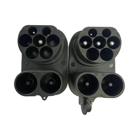 Adaptateur de charge EV CCS2 vers Tesla/NACS, combo DC+AC pour connecteur EV Tesla