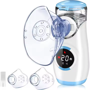 Nébuliseur portable numérique à mailles, <span class=keywords><strong>appareil</strong></span> médical portable, faible bruit, rechargeable, inhalation - Product Image 4