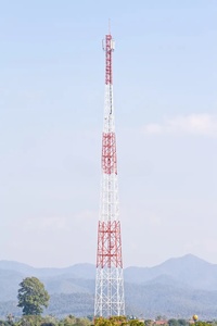 20-60m Telekommunikationsturm <span class=keywords><strong>4</strong></span>-Beiniger Winkelstahlgitterturm für Antennentürme und Mobilfunknetze - Product Image 4