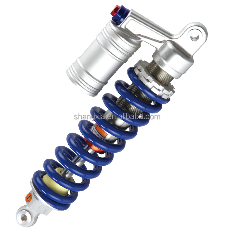 China Factory Price Motorcycle Manufacturers 360mm Shock Absorber Spring Double Adjustment Dirt Bike Shocks