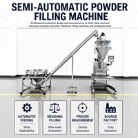 Machine de remplissage semi-automatique de poudre en petites quantités de 500 ml, doseuse de riz pour emballage en sachet