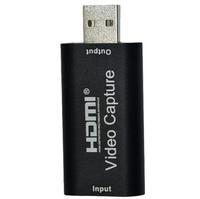 Carte de Capture HDMI 4K USB2.0 – Enregistreur Audio Vidéo 1080P pour Jeux PS4, OBS, Streaming YouTube