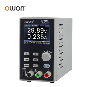 OWON SPE แหล่งจ่ายไฟ DC แบบตั้งโปรแกรมได้ 300W 60V/10A 60V/5A จอ LCD 2.8 นิ้ว ความละเอียด 10mV/1mA เครื่องควบคุมแรงดันไฟฟ้าแบบดิจิตอล รับไฟเข้า 220V - Product Image 2