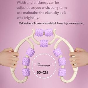 9輪円形マッサージ器多機能ローラーレッグクランプヨガ筋肉リラクゼーション器美しいふくらはぎ脚マッサージ器注射モデル - Product Image 3